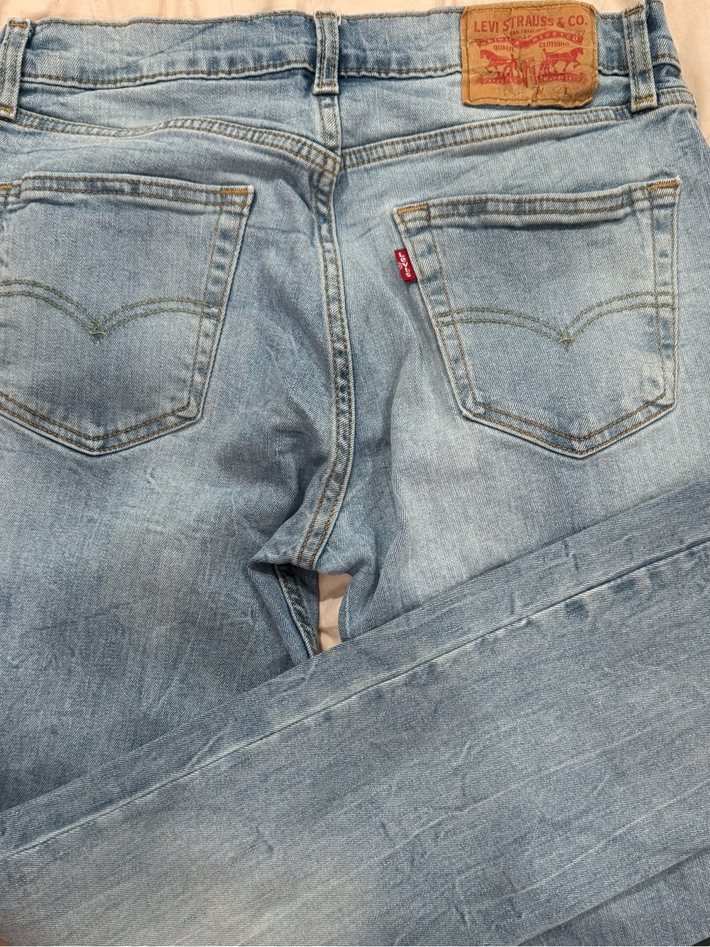 Levi's Men's 511 32 X 30 Light Wash Blue Jeans